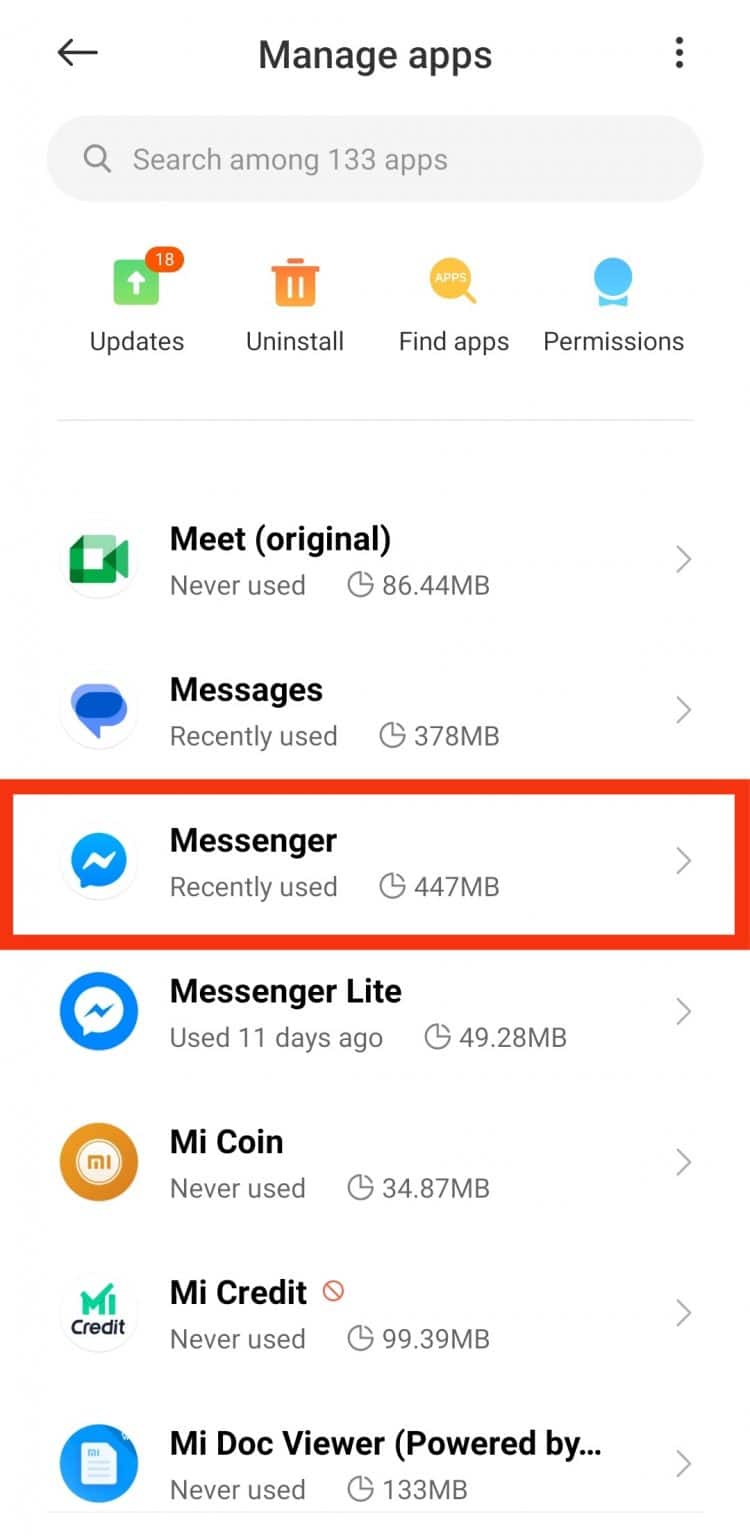 turn off messenger chat sounds