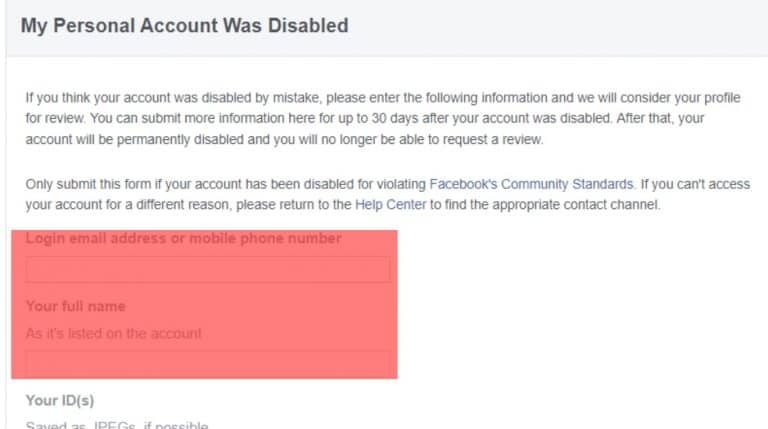 how-to-unrestrict-facebook-account-itgeared