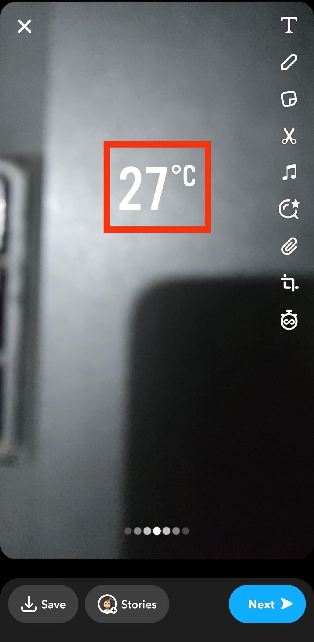 The Sticker Will Show Your Current Location’s Temperature