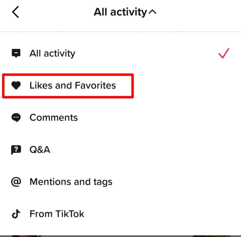 can you see who likes someone's comment on tiktok