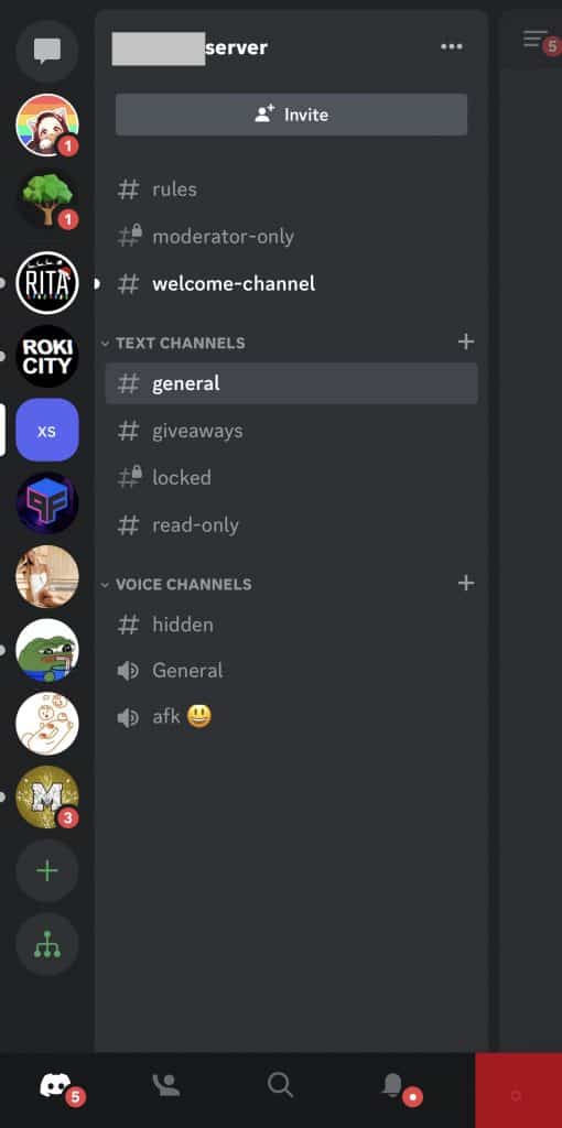 how to share my discord profile link on phone