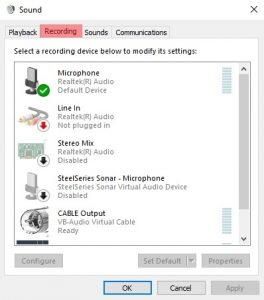 streamlabs discord audio