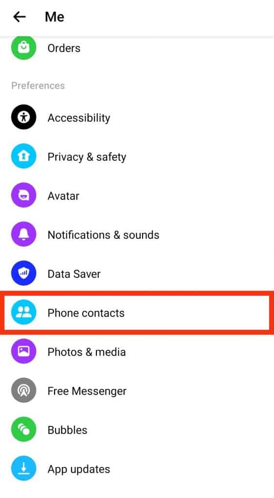 how-do-i-get-my-contacts-back-on-messenger-itgeared