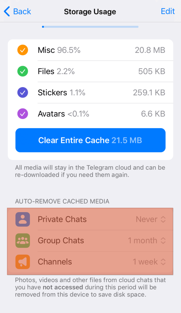 how-to-delete-telegram-documents-and-data-on-iphone-itgeared