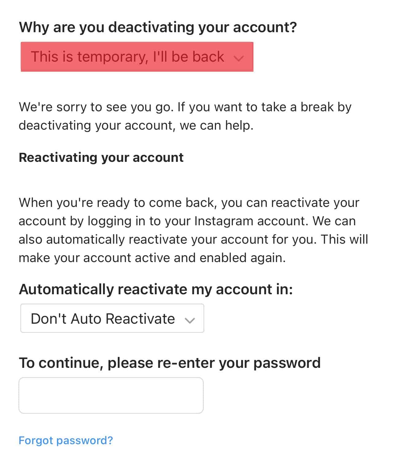 What Does a Deactivated Insta Account Look Like  - 50